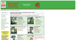 Desktop Screenshot of mosquitomagnetdepot.com